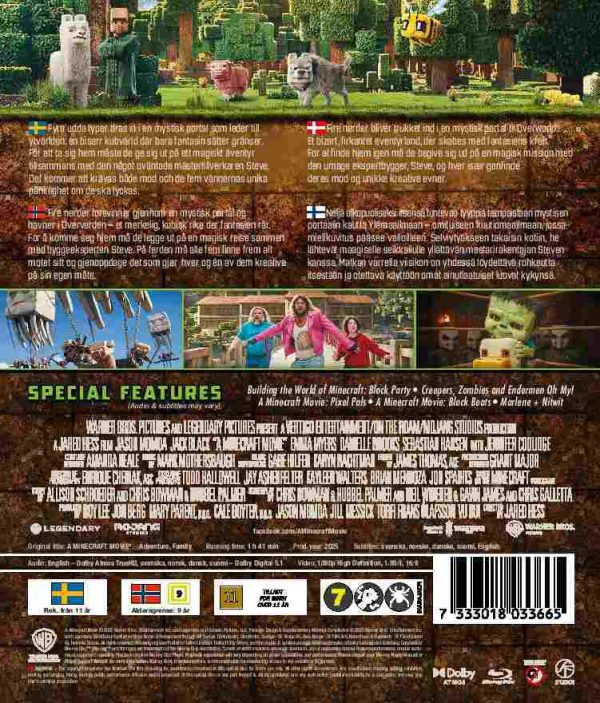 MINECRAFT - ELOKUVA - Blu-ray MINECRAFT - ELOKUVA - Blu-ray